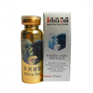 Африканский лев (Africa Lion) мужской биокомплекс для потенции 10 таблеток