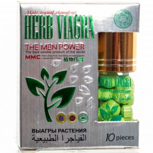 Herb viagra (Растительная виагра) таблетки для мужчин 10 штук