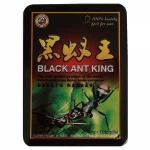 Чёрный королевский муравей (чёрная упаковка/зелёные таблетки) 10 штук ORIGINAL